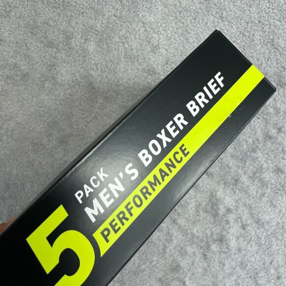 NEW Puma Sportluxe Men's L Performance Boxer Briefs 5-Pack Moisture - Picture 4 of 6